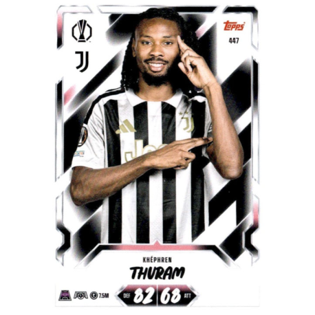 Encuentra Khéphren Thuram Juventus Topps UCC Match Attax 2026-27