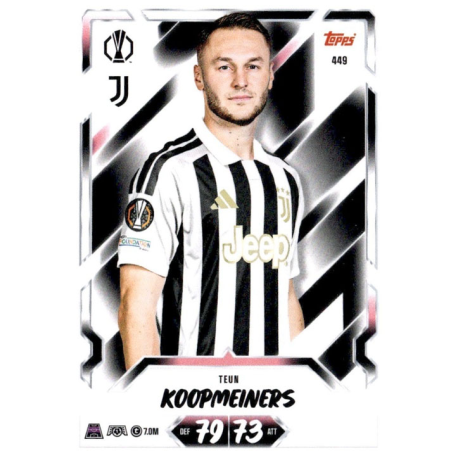 Consigue Teun Koopmeiners Juventus Topps UCC Match Attax 2026-27
