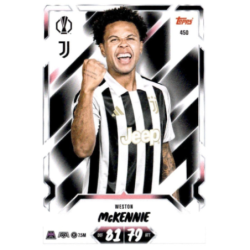 Añade a tu colección Weston McKennie Juventus Topps UEFA Match Attax 2026-27
