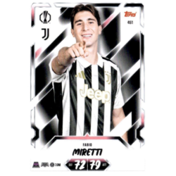 Compra online Fabio Miretti Juventus Topps UEFA Champions League Match Attax 2026-27