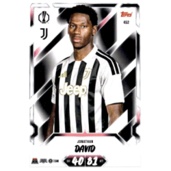 Completa tu colección Jonathan David Juventus Topps UCC Match Attax 2026-27