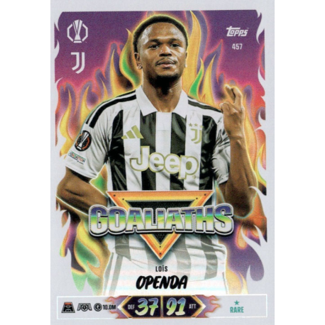 Colecciona Loïs Openda Goaliaths Topps Match Attax 2026-27