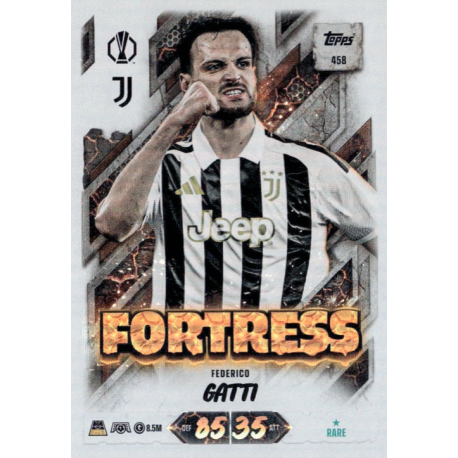 Buy Cards Federico Gatti Fortress Topps UEFA Champions League Match Attax 2026-27