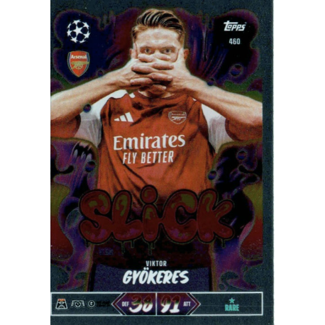 Get yours Viktor Gyökeres Slick Match Attax 2026-27
