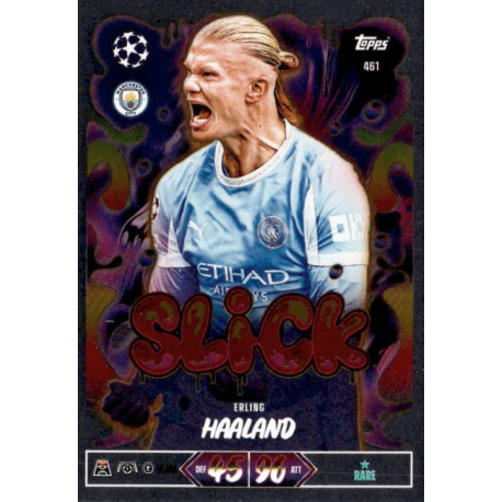 Consigue Erling Haaland Slick Match Attax Champions League 2026-27