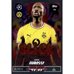 Completa tu colección Serhou Guirassy Slick Topps Match Attax UCC 2026-27