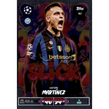 Busca y compra Lautaro Martínez Slick Topps Match Attax UCC 2026-27