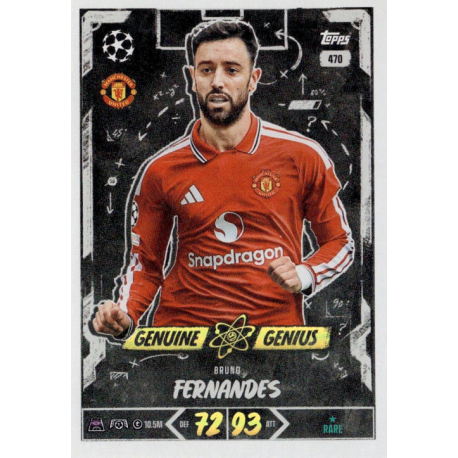 Compra online Bruno Fernandes Genuine Genius Topps UEFA Match Attax 2026-27