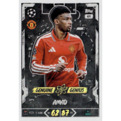 Consigue ahora Amad Diallo Genuine Genius Topps UCC Match Attax 2026-27
