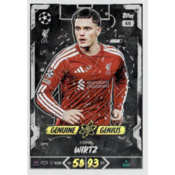 Encuentra Florian Wirtz Genuine Genius Topps Match Attax 2026-27