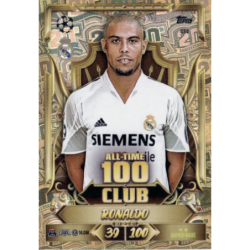 Añade a tu colección Ronaldo All-Time 100 Club Topps Match Attax UCC 2026-27