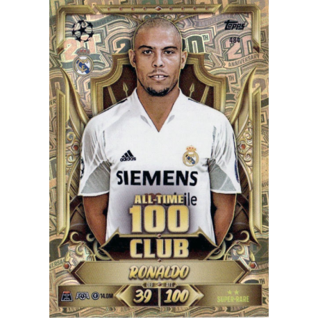 Añade a tu colección Ronaldo All-Time 100 Club Topps Match Attax UCC 2026-27