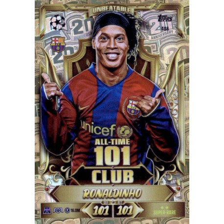 Colecciona Ronaldinho 101 Club Topps UCC Match Attax 2026-27