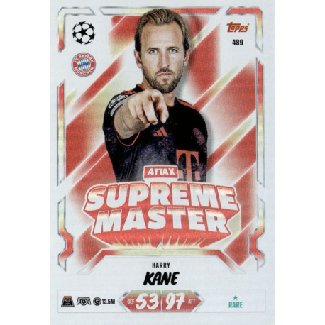Compra Harry Kane Attax Supreme Master Match Attax Champions League 2026-27