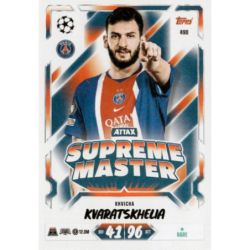 Añade a tu colección Khvicha Kvaratskhelia Attax Supreme Master Topps Match Attax UCC 2026-27