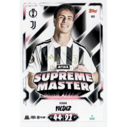 Consigue ahora Kenan Yıldız Attax Supreme Master Topps UCC Match Attax 2026-27