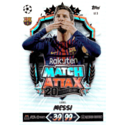 Completa tu colección Lionel Messi Limited Edition - Legend Topps UEFA Match Attax 2026-27