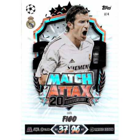 Consigue Luís Figo Limited Edition - Legend Topps UEFA Match Attax 2026-27