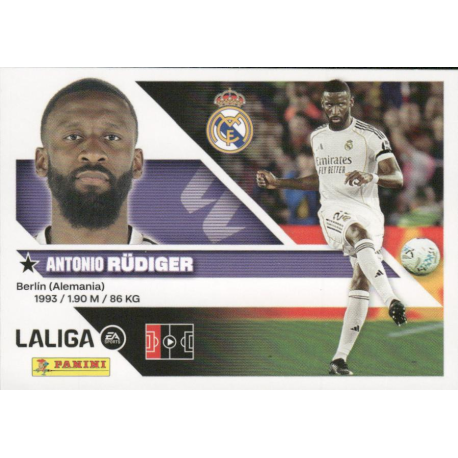 Termina tu álbum Rüdiger Real Madrid Panini LaLiga Este 2026-27