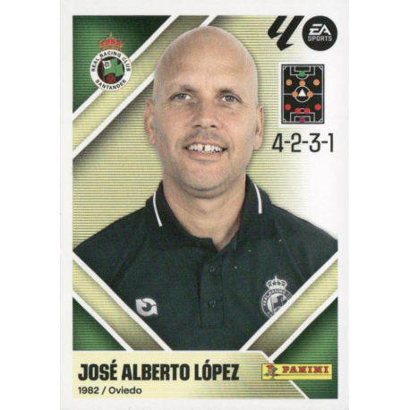 Compra Cromos José Alberto López Racing Santander Colección Liga Este 2026-27