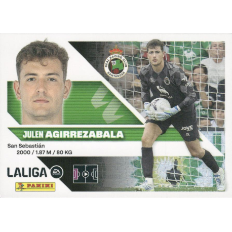 Consigue Cromos Agirrezabala Racing Santander Panini LaLiga Este 2026-27