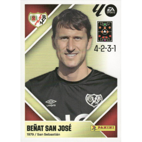 Completa tu álbum Beñat San José Rayo Vallecano Cromos LaLiga 2026-27 Panini