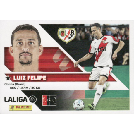 Añade cromos a tu colección Luiz Felipe Rayo Vallecano Cromos Liga Este 2026-27