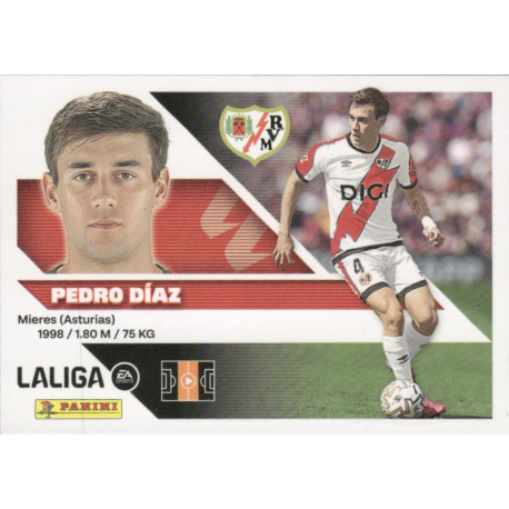 Completa tu colección de cromos Pedro Díaz Rayo Vallecano Liga Este 2026/27