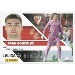 Consigue Cromos Fran González Sevilla Panini LaLiga Este 2026-27