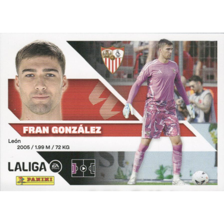 Shop Stickers Fran González Sevilla Liga Este 2026-27 Sticker Collection