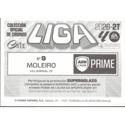 Get Your Missing Stickers Moleiro ADN - La LIga Prime Panini Liga Este 2026-27