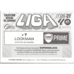 Shop Individual Stickers Lookman ADN - La LIga Prime Liga Este 2026-27