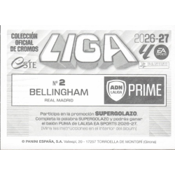 Find Stickers Bellingham ADN - La LIga Prime Panini LaLiga 2026-27 Stickers