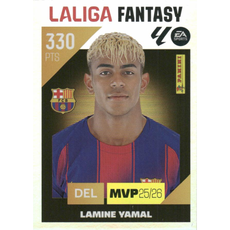 Complete Your Set Lamine Yamal Laliga Fantasy LaLiga EA Sports 2026-27 Stickers