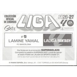 Complete Your Set Lamine Yamal Laliga Fantasy LaLiga EA Sports 2026-27 Stickers
