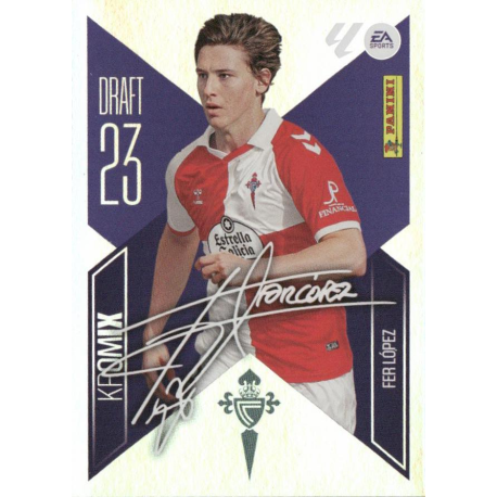 Get Your Missing Stickers Fer López Draft 23 Kromix Panini LaLiga 2026-27 Stickers