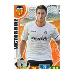 Víctor Ruiz Valencia 319 Adrenalyn XL La Liga 2013-14