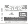 Completa tu colección de cromos Núñez Espanyol Últimos Fichajes Colección Liga Este 2026-27