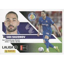 Completa tu colección de cromos Sazonov Getafe Últimos Fichajes Panini Liga Este 2026 2027