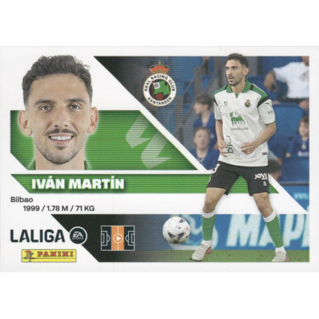 Buy Individual Stickers Iván Martín Racing Santander Últimos Fichajes Panini Liga Este 2026-27