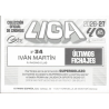 Buy Individual Stickers Iván Martín Racing Santander Últimos Fichajes Panini Liga Este 2026-27