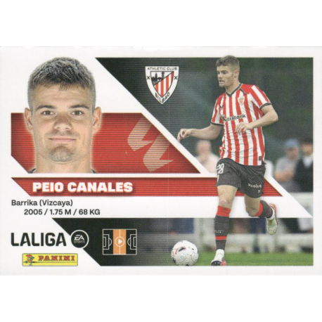 Busca tus cromos Peio Canales Athletic Club Últimos Fichajes Cromos Panini Liga Este 2026-27