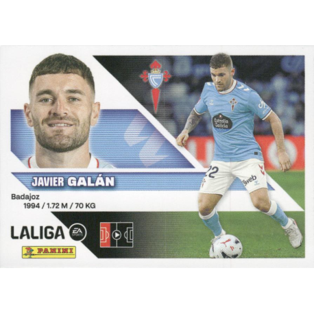 Get Your Missing Stickers Javi Galán Celta Vigo Últimos Fichajes Panini LaLiga 2026-27 Stickers