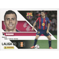 Get the Stickers You Need Rodri Barcelona Últimos Fichajes Liga Este 2026-27 Sticker Album