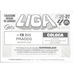 Encuentra los cromos que te faltan Prados Athletic Club Coloca Liga Este 2026-27