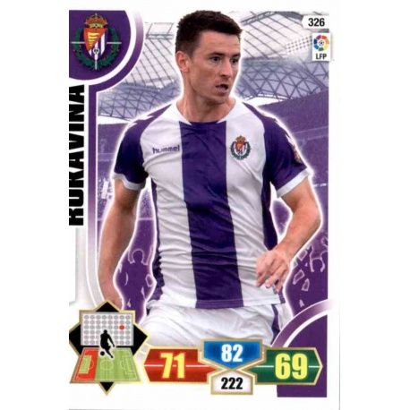 Rukavina Valladolid 326 Adrenalyn XL La Liga 2013-14