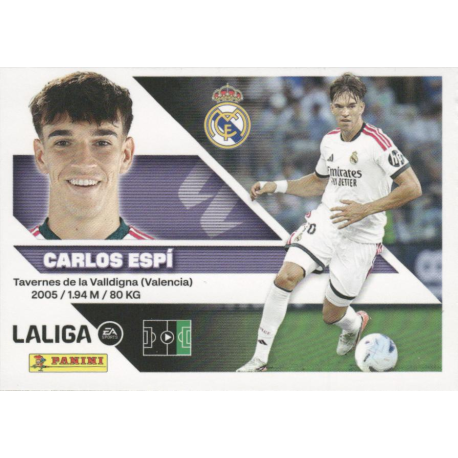 Still Missing Stickers Carlos Espi Real Madrid Coloca LaLiga EA Sports 2026-27 Stickers