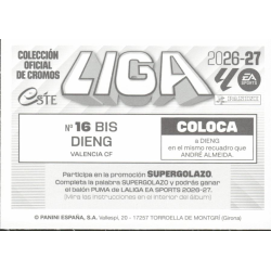 Finish Your Collection Dieng Valencia Coloca Liga Este 2026/27