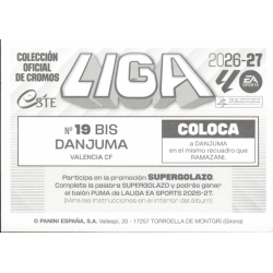 Complete Your Set Danjuma Valencia Coloca Panini Liga Este 2026-27
