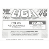 Empieza tu colección Hamza Abdelkarim Barcelona Coloca Cromos LaLiga 2026-27 Panini